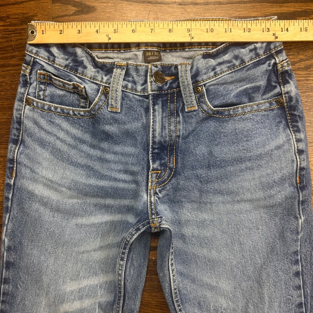 Cody James Mens Straight Leg Western Jeans Medium Wash 28x32 Denim Blue